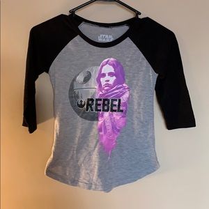 **BOGO** Girls Star Wars Jyn Erso Rouge One Tee